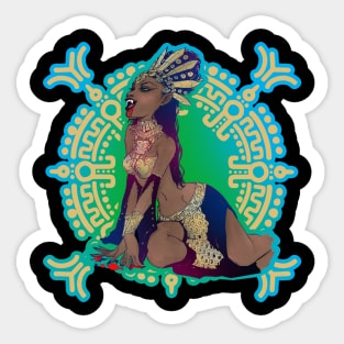 This Queen is Damned Sticker